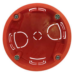 Caja de mecanismos eléctricos para tabique hueco pladur BJC 1 elemento