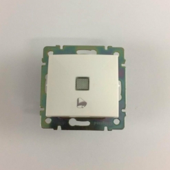 Pulsador de timbre luminoso Legrand Valena