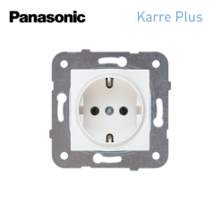 Base de enchufe schucko Panasonic Karre Plus WKTT02122WH