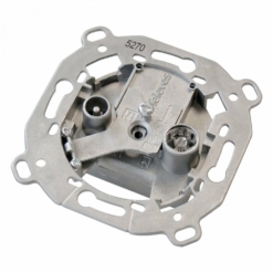 Base de toma para televisión separadora puenteada Televes