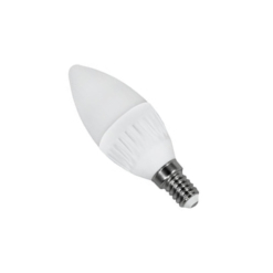 Bombilla LED Vela de 10W E-14 Luz Cálida 3.200 ºK Electro DH