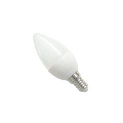 Bombilla LED Vela de 7W E-14 Luz Cálida 3200 ºK Electro DH