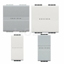 Conmutador axial Bticino Livinglight (Blanco y Tech)