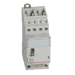 Contactor monofásico 25A 4 Polos 4NA Legrand 412551