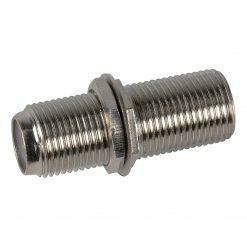 Empalmador cable coaxial conectores F Televes