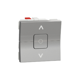 Interruptor de persiana New Unica Studio Aluminio NU320830 Schneider