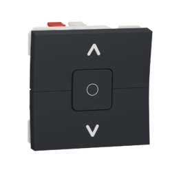 Interruptor de persiana New Unica Studio Antracita NU320854 Schneider