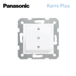 Interruptor de persiana con posición central Panasonic Karre Plus 90967072-SP