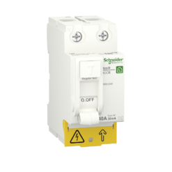 Interruptor diferencial monofásico de vivienda Resi9 2P 40a 30 mA Schneider Electric R9R51240