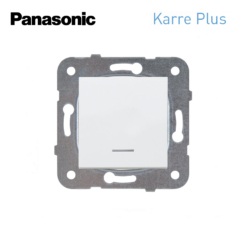 Interruptor luminoso Panasonic Karre Plus WKTT01022WH