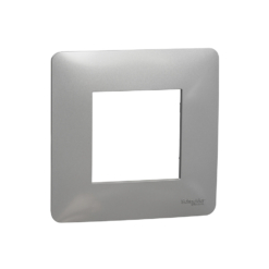 Marco de 1 elemento New Unica Studio Aluminio NU200230 Schneider