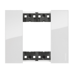 Marco de 1 elementos (2 módulos) ice Bticino Living NoW KA4802DW