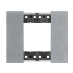 Marco de 1 elementos (2 módulos) moon Bticino Living NoW KA4802NW