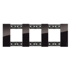 Marco de 3 elementos (6 módulos) notte Bticino Living NoW KA4802M3DG