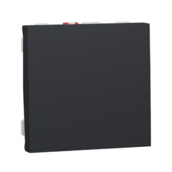 Pulsador Ancho New Unica Studio Antracita NU320654 Schneider