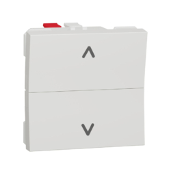 Pulsador de persiana New Unica Studio Blanco Polar NU320718 Schneider