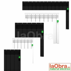 Emisor térmico Rointe Serie D Blanco y Negro