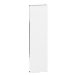 Tapa ciega blanca Bticino Living Now de 1 módulo KW00