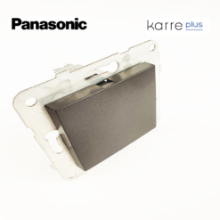 Tapa ciega negra Panasonic Karre Plus WKTT07012BL