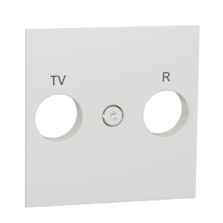 Tapa de televisión New Unica Studio Blanco Polar NU944118 Schneider