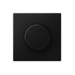 Tapa giratoria para regulador negro mate Jung LS 990. Ref: LS1740SWM
