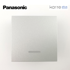 Tecla con visor para interruptor luminoso, conmutador luminoso e interruptor bipolar luminoso Panasonic Karre Plus WKTR00021SL