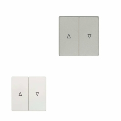 Tecla doble persiana Siemens Delta Line y Miro