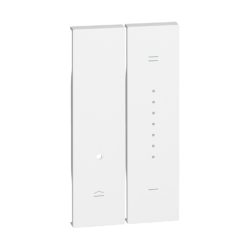 Tecla iluminable blanco para regulador de luz Bticino Living Now KW19