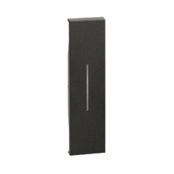 Tecla iluminable dark de 1 módulo Bticino Living Now KG01