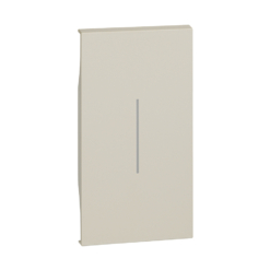 Tecla iluminable sand de 2 módulo Bticino Living Now KM01M2