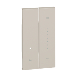 Tecla iluminable sand para regulador de luz Bticino Living Now KM19