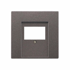 Tecla para el cargador de USB en antracita Jung LS-990. Ref: AL1969USBAN