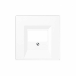 Tecla para el cargador de USB en blanco alpino Jung LS-990. Ref: LS1969USBWW