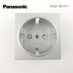 Tecla para enchufe en plata Panasonic Karre Plus WKTR02121SL