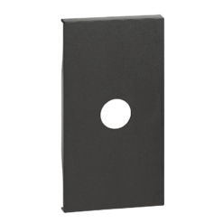 Tecla para la salida de cable dark Bticino Living Now DE 2 módulo KG08M2