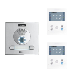 Videoportero Fermax 94521 VEO-XS WIFI DUOX COLOR para 2 viviendas con manos libres