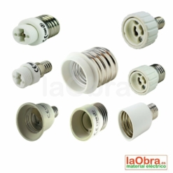 Adaptador bombillas todos los casquillos