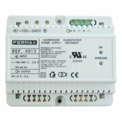 Alimentador DIN6 240Vac 12Vdc 2A Fermax 4813