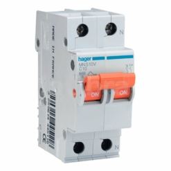 Automático magnetotérmico monofásico 1P+N Hager