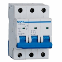 Automático magnetotérmico trifásico 3P Curva D Chint
