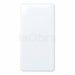 Conmutador estrecho blanco Simon 27