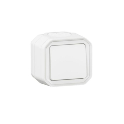 Conmutador monobloc de superficie 10AX Legrand Plexo