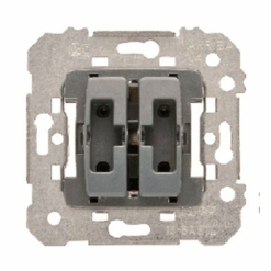 Doble pulsador persiana BJC 18565 (Compatible con las series Bjc Iris, Iris Plus, Mega, Coral, Siemens Delta line ,Miro y Style)