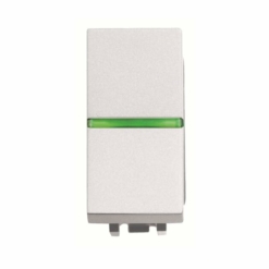 Interruptor estrecho con piloto control Zenit Niessen