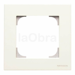 Marco blanco soft Niessen Sky
