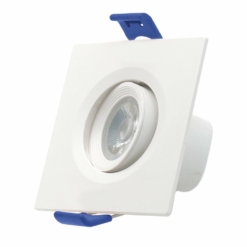 MiniDownLed Empotrable Cuadrado Threeline