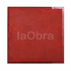 Módulo con señalización acústica y luminosa de color rojo