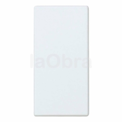 Placa ciega estrecha Simon 27