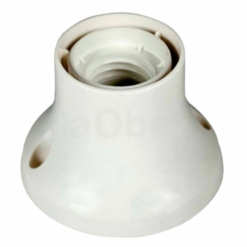 Portalámparas zócalo recto E-27