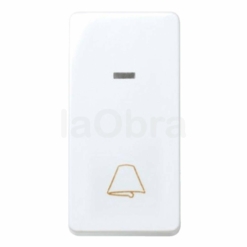 Pulsador campana luminoso blanco Simon 27